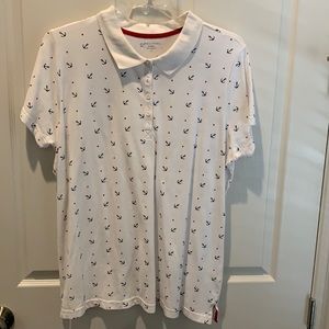 Women’s polo style shirt